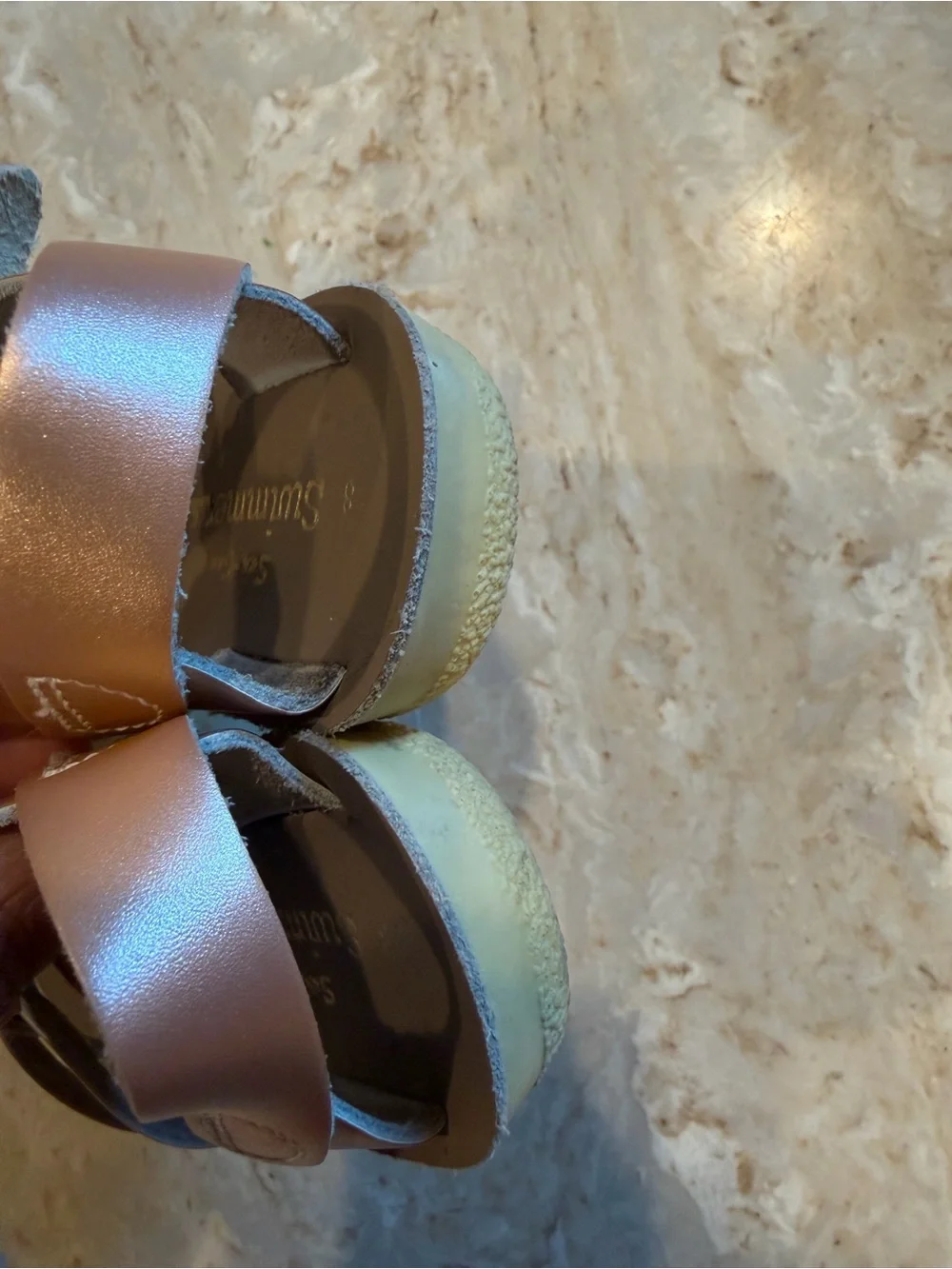 Saltwater sandals